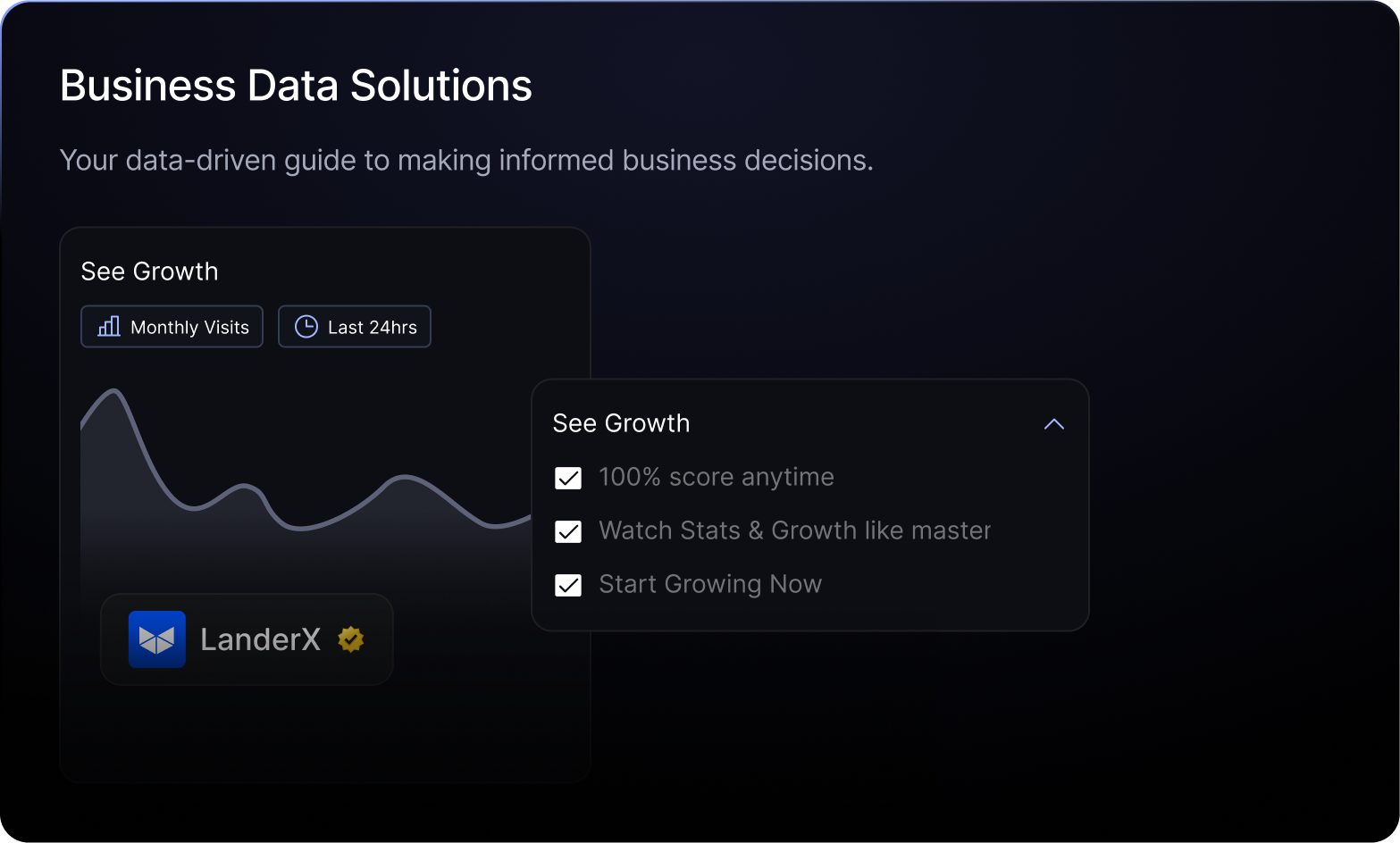 Business Data Solutions feature